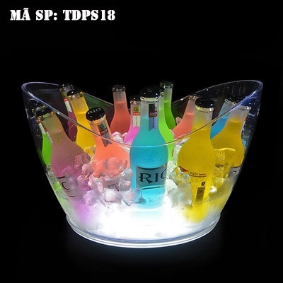 Thùng đựng đá ướp bia phát sáng TDPS