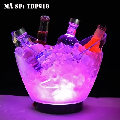Thùng đựng đá ướp bia phát sáng TDPS