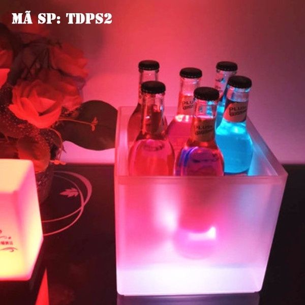 Thùng đựng đá ướp bia phát sáng TDPS