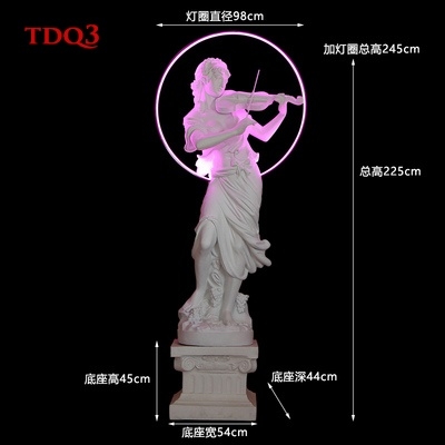 Tượng composite điêu khắc chân dung TDQ