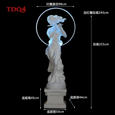 Tượng composite điêu khắc chân dung TDQ