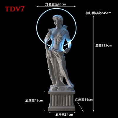 Tượng composite điêu khắc chân dung TDV