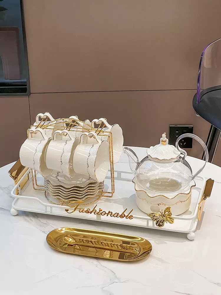 Bộ ấm trà thiên nga trắng BATT