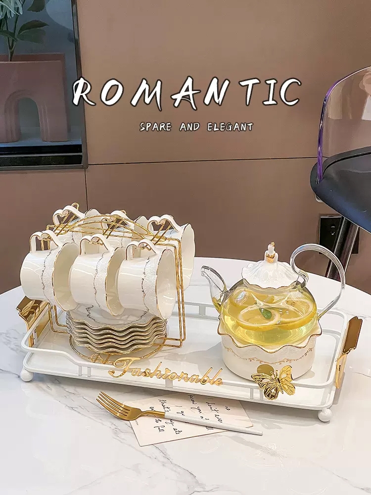 Bộ ấm trà thiên nga trắng BATT