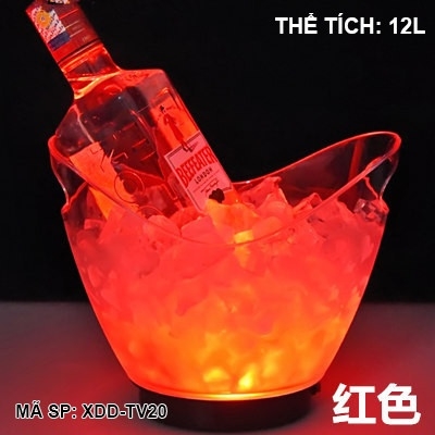 Xô đá thỏi vàng dạ quang XDDTV