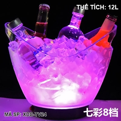 Xô đá thỏi vàng dạ quang XDDTV