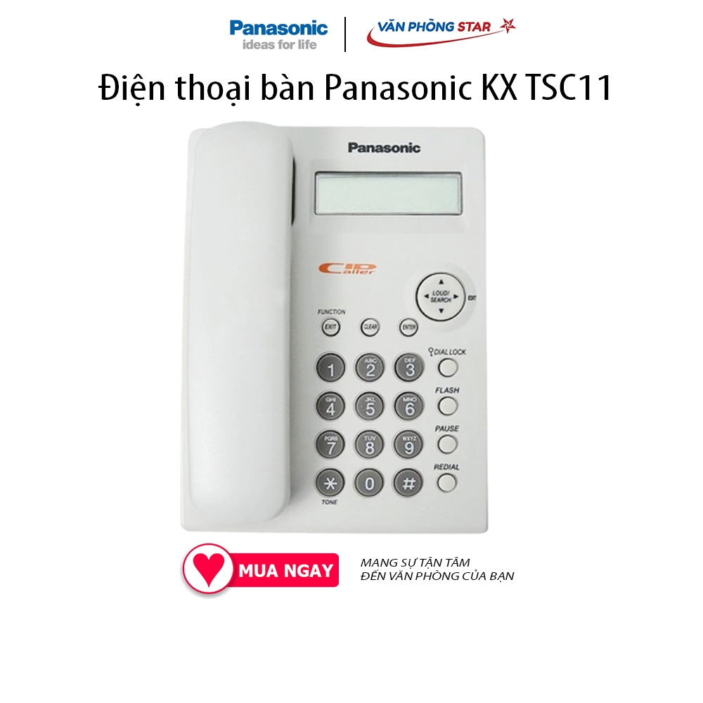 Điện thoại bàn Panasonic KX TSC11