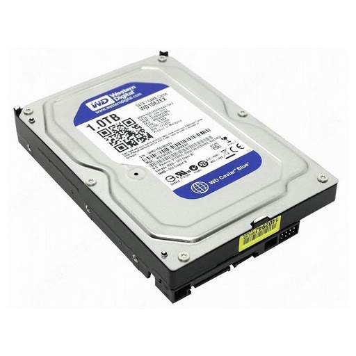 Ổ cứng HDD WD 1TB Blue 3.5 inch, 7200RPM, SATA, 64MB Cache (WD10EZEX)