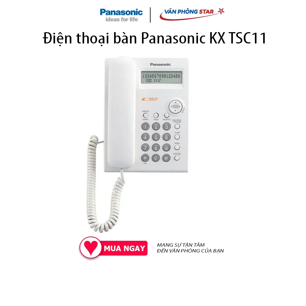 Điện thoại bàn Panasonic KX TSC11