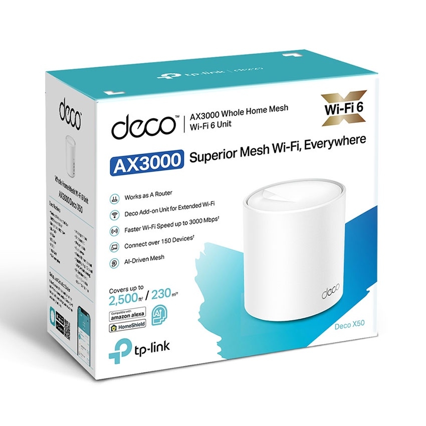 Bộ phát wifi Mesh TP-Link Deco X50 3 Pack
