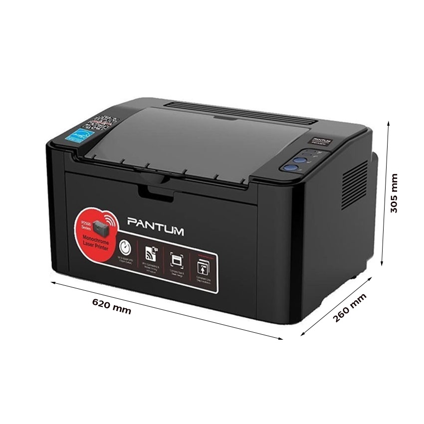Máy in laser đơn năng Pantum P2505W - Máy in Wifi đen trắng Mới 100%