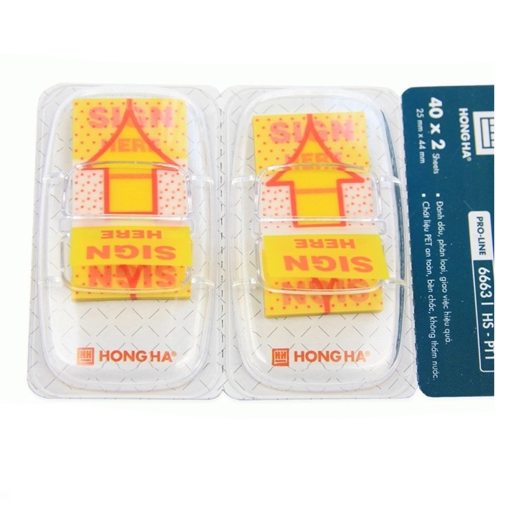 Giấy phân trang Sign here HS-PT1