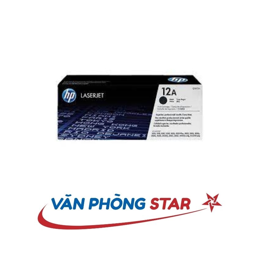 Hộp mực 12A chính hãng - 1010/ 1012/ 1015/ 1018/ 1020/ 1022/ 3020/ 3030/ 3050/ 3050Z/ 3052/ 3055/ M1005MFP