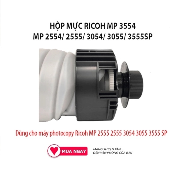 Mực Ricoh Type 3054 / 3554 dùng Cho máy MP 2554/ 2555/ 3054/ 3055/ 3555SP