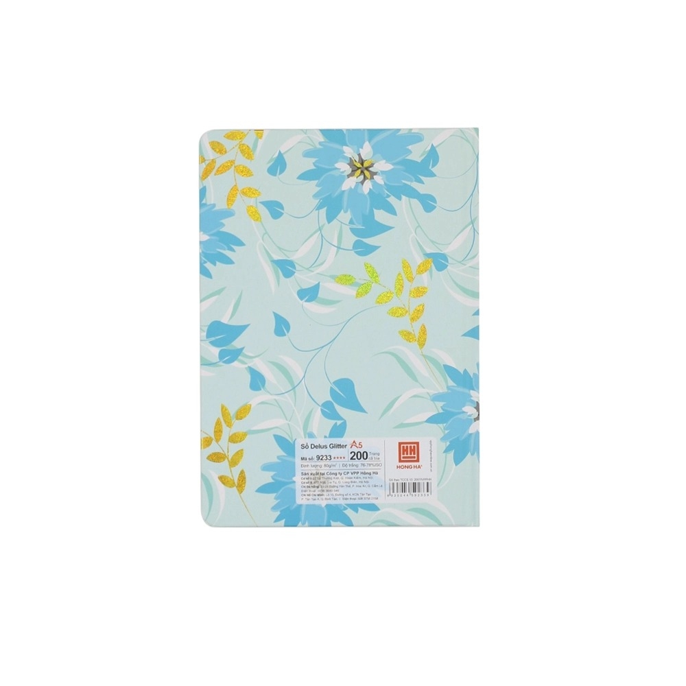 Sổ Delux Glitter A5 Hồng Hà 200 trang
