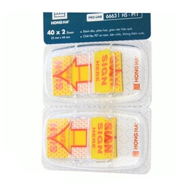 Giấy phân trang Sign here HS-PT1