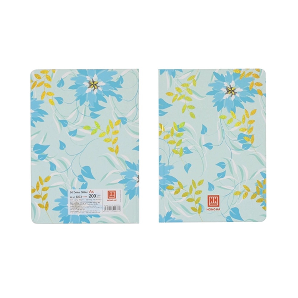 Sổ Delux Glitter A5 Hồng Hà 200 trang