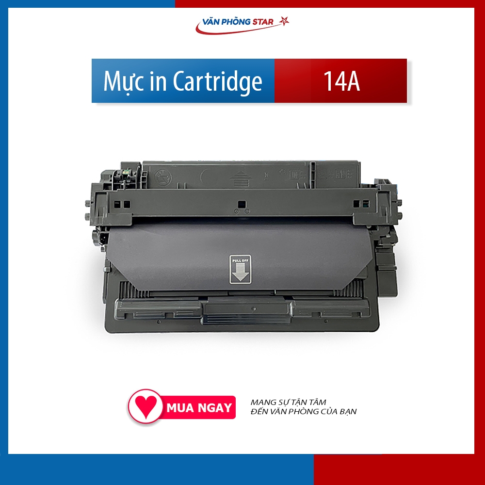 Hộp mực 14A Cartridge dùng cho máy in HP LaserJet M712n/ M712dn/ M712xh. Dung lượng 10.000 trang A4 BH 1 đổi 1