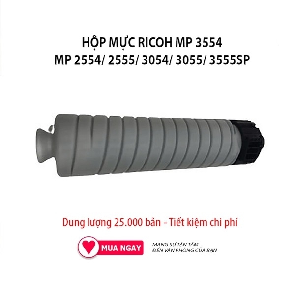 Mực Ricoh Type 3054 / 3554 dùng Cho máy MP 2554/ 2555/ 3054/ 3055/ 3555SP