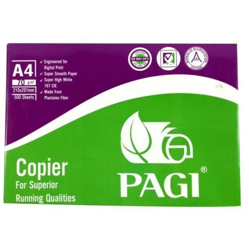 Giấy A4 Pagi 70 Xanh Tím