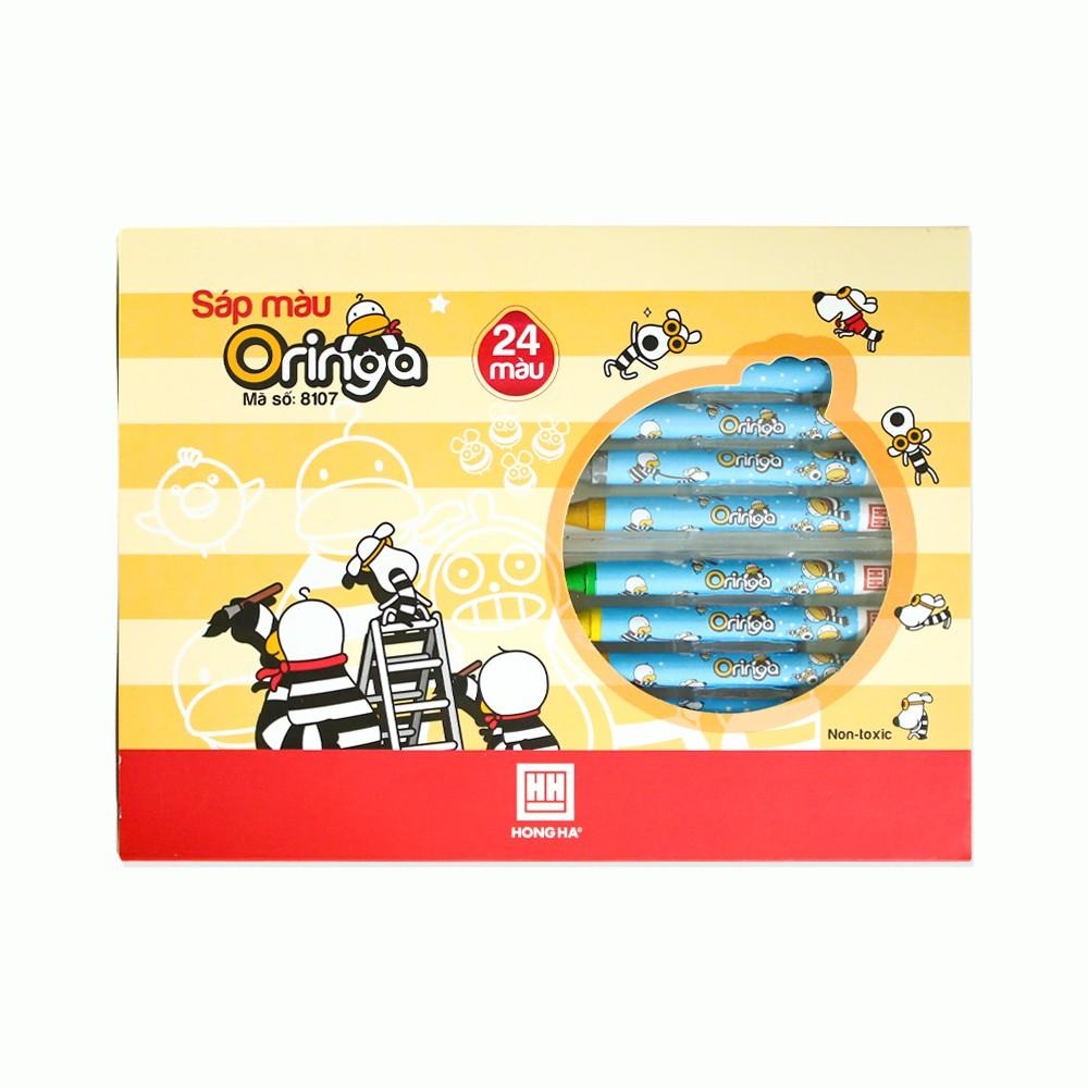 Sáp màu Oringa 24 màu - 8107