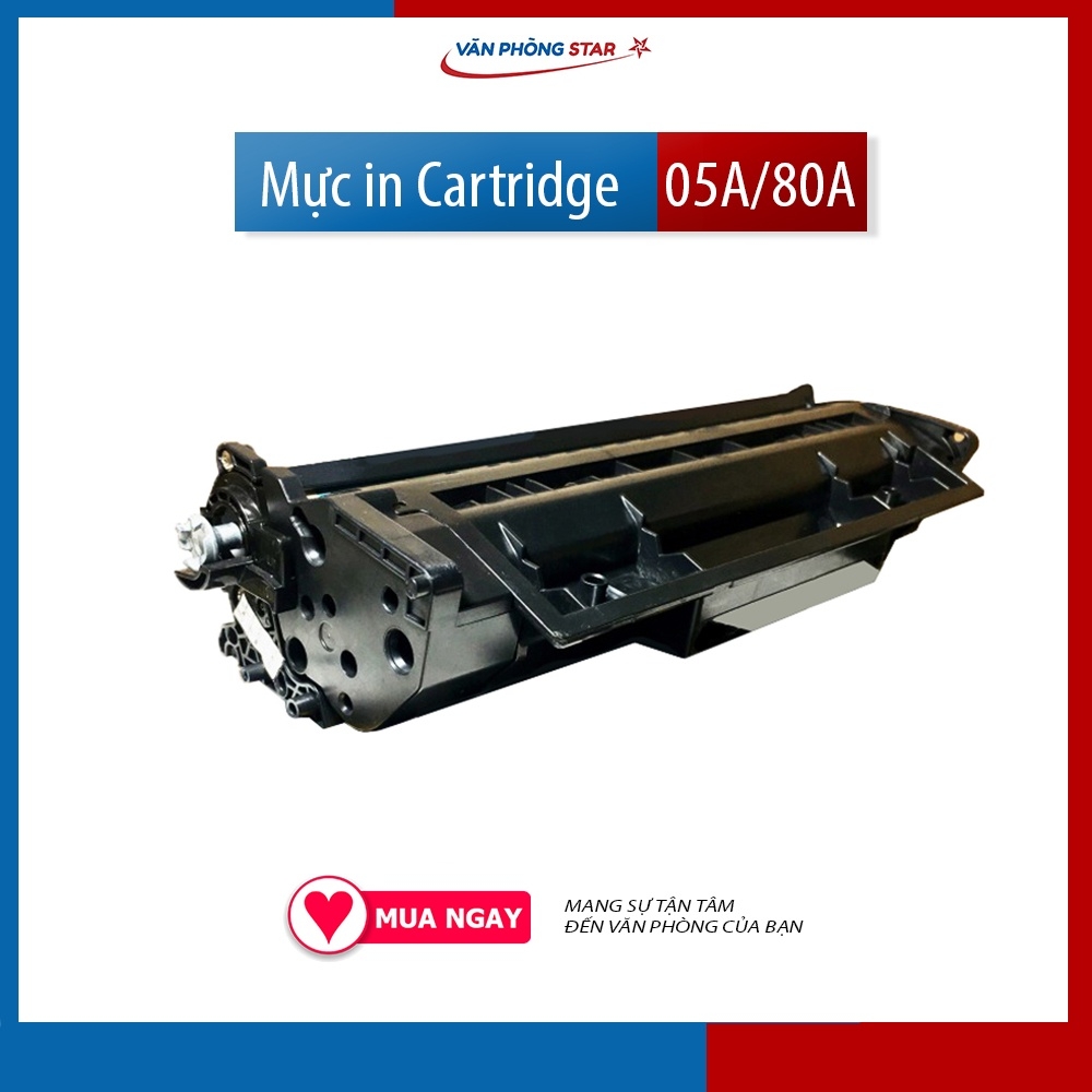 Hộp mực 05A 80A dùng cho máy in HP M401/M425/P2035/P2055, Canon LBP 251dw/252dw/MF416dw có lỗ đổ mực