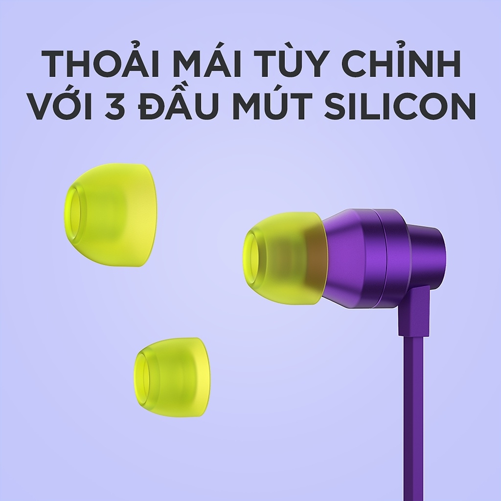 Tai nghe gaming logitech G333 chính hãng màn loa động kép Dual Driver, độ bền cao, 3.5mm Aux, Mic và điều khiển trên dây