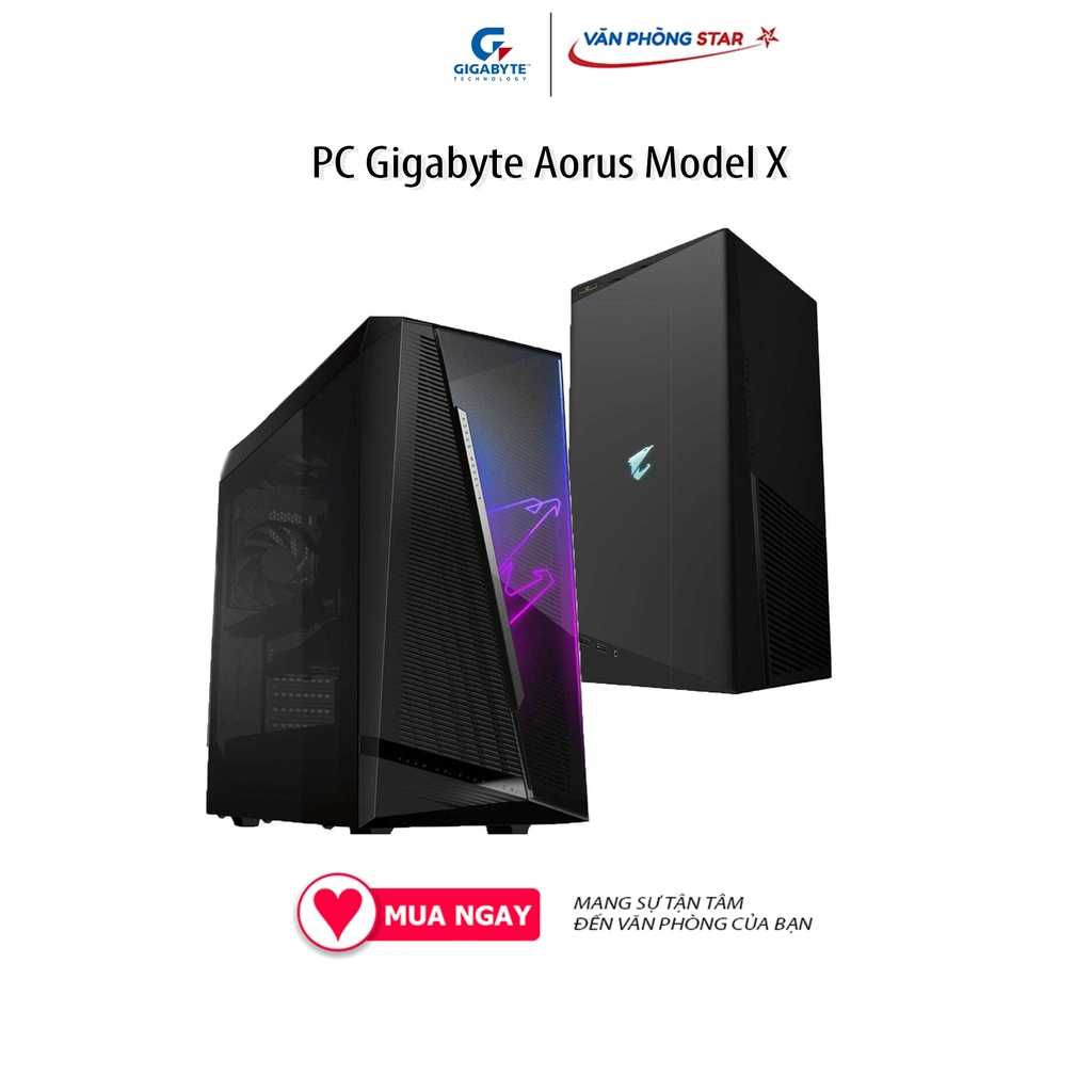 PC Gigabyte Aorus Model X (i9-12900K/Z690/32GB RAM/2TB SSD/RTX3080/WL+BT/No OS)