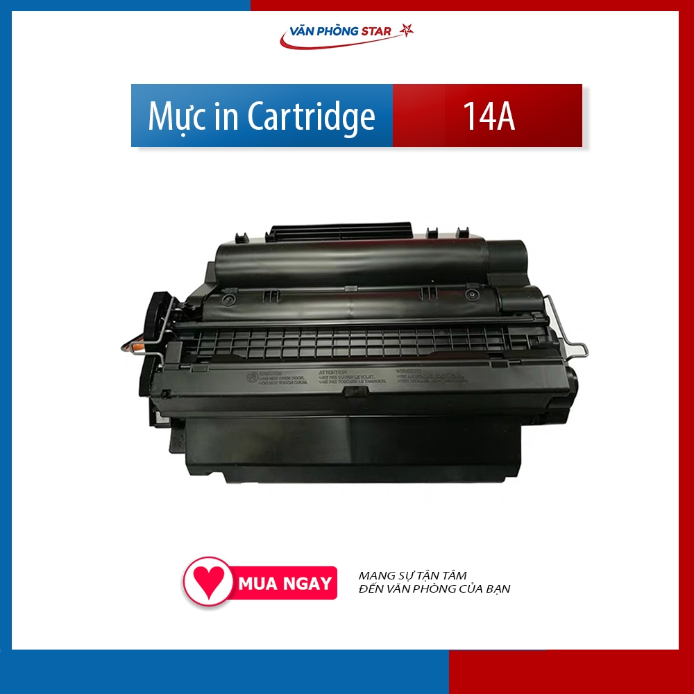 Hộp mực 14A Cartridge dùng cho máy in HP LaserJet M712n/ M712dn/ M712xh. Dung lượng 10.000 trang A4 BH 1 đổi 1