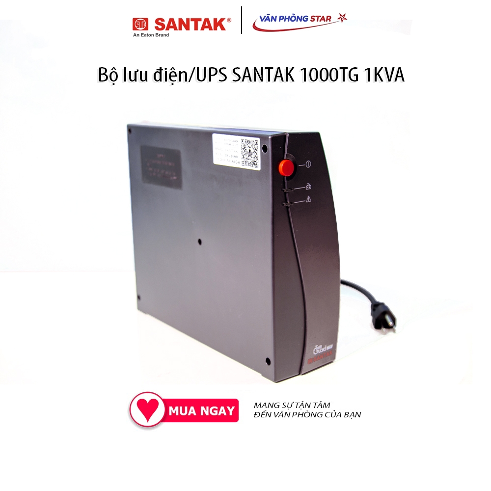 Bộ lưu điện UPS Santak 1000VA/600W - TG 1000