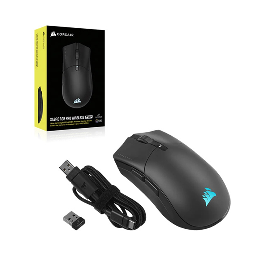 Chuột không dây Corsair Sabre Pro RGB (CH-9313211-AP) chính hãng