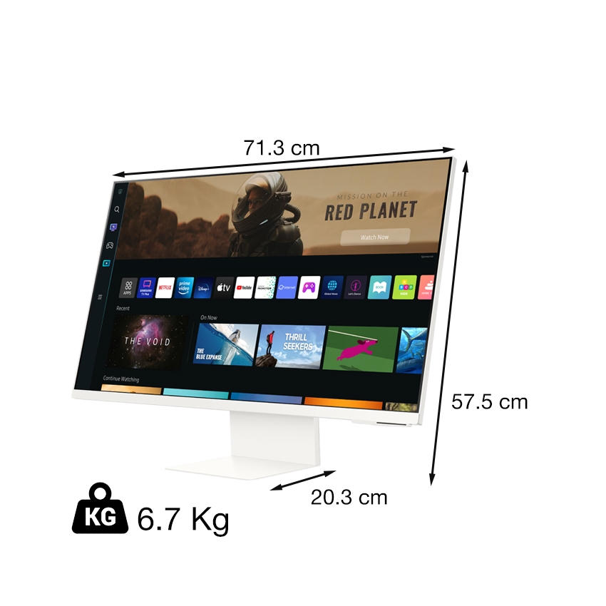 Màn hình thông minh Samsung LS32BM801UEXXV Workspace