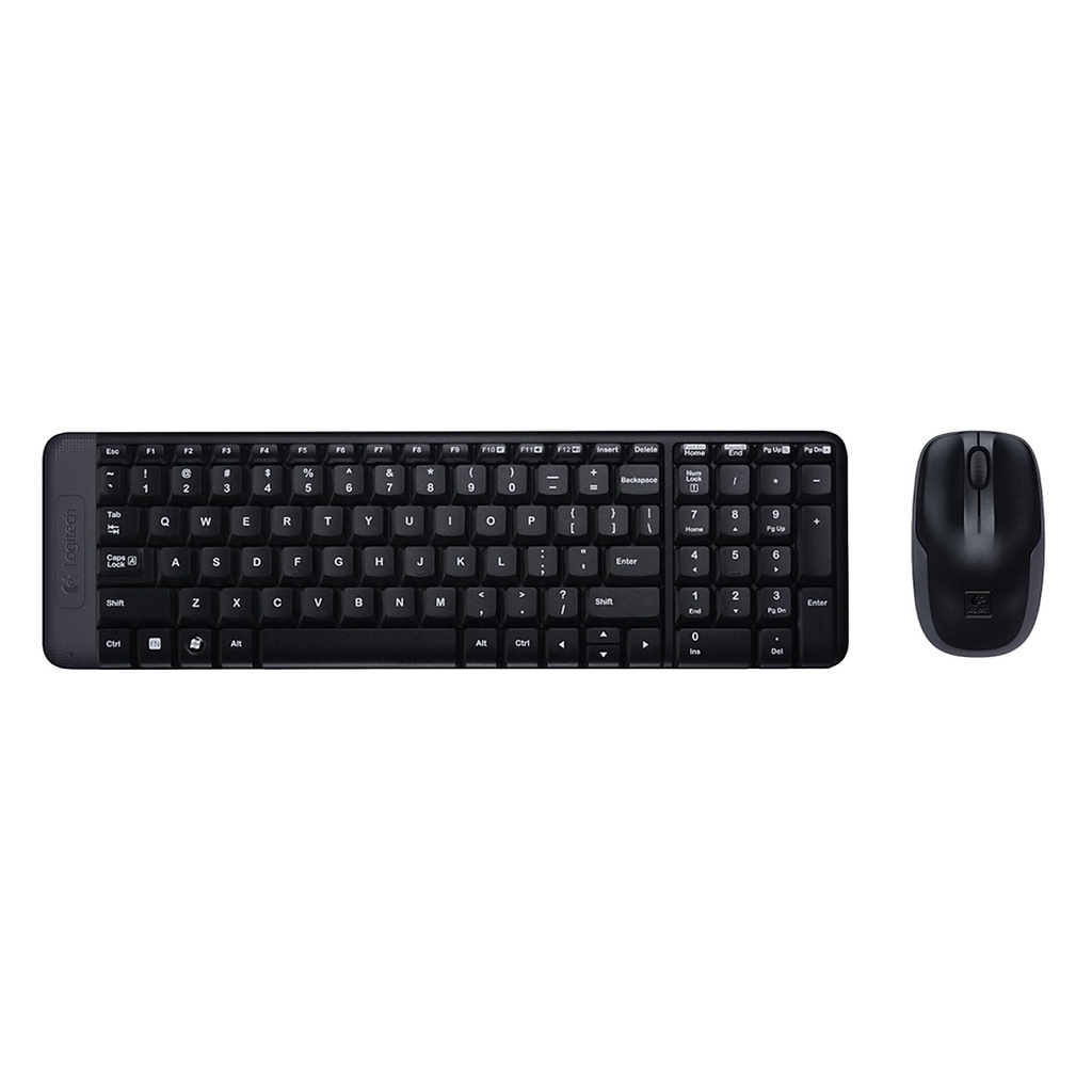 Combo chuột phím không dây Logitech MK215 - nhỏ gọn, có phím số, 1 đầu thu USB vanphongstar