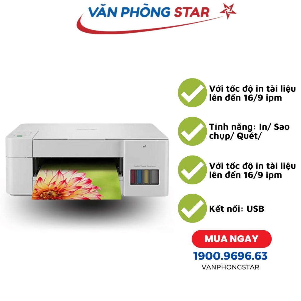 Máy in Brother DCP-T226 đa chức năng ( In - Copy - Scan)