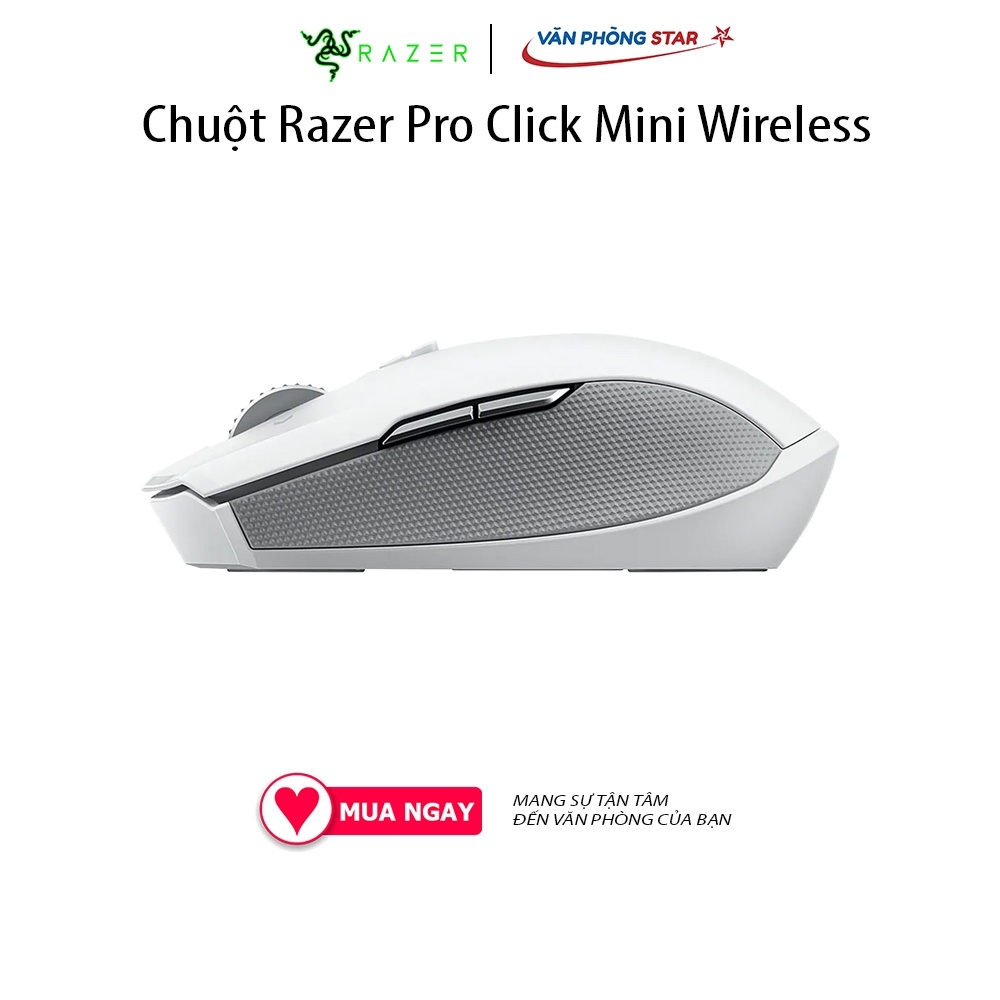 Chuột Gaming không dây Razer Pro Click Mini DPI 12000 DPI cảm biến quang học độ bền Switch chuột: 15 triệu lượt nhấn
