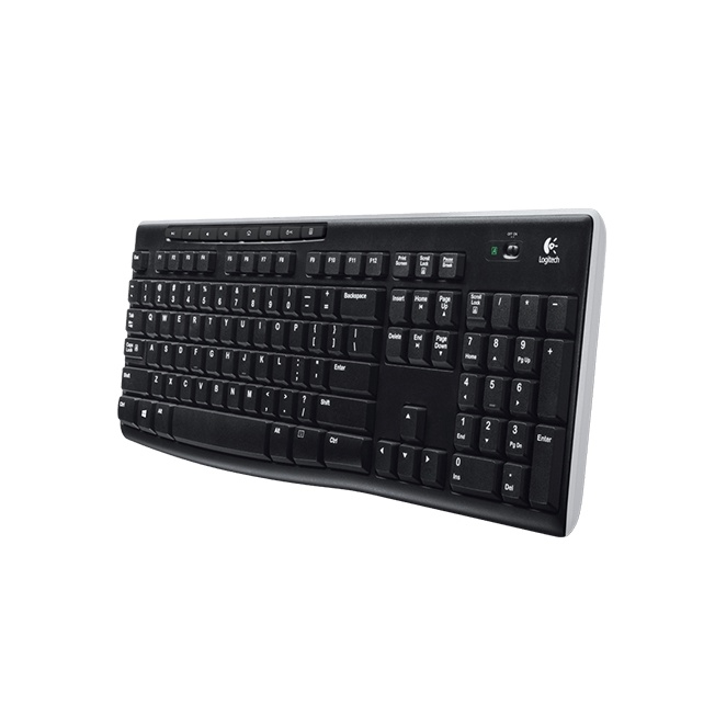 Bàn phím  LOGITECH KEYBOARD K120 (Có dây/USB port/ giảm ồn/ kháng nước)