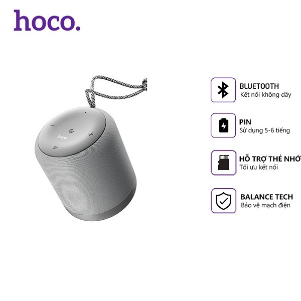 Loa Bluetooth Hoco BS30 Wireless V5.0 BK