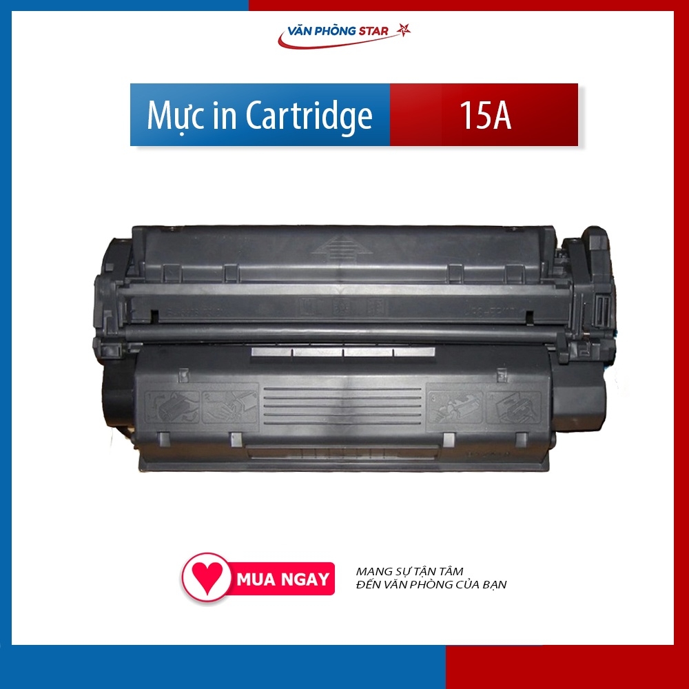 Hộp mực 15A 24A 13A dùng cho máy in HP 1000 1200 1220 1150 1300 canon 1210 - Tương thích