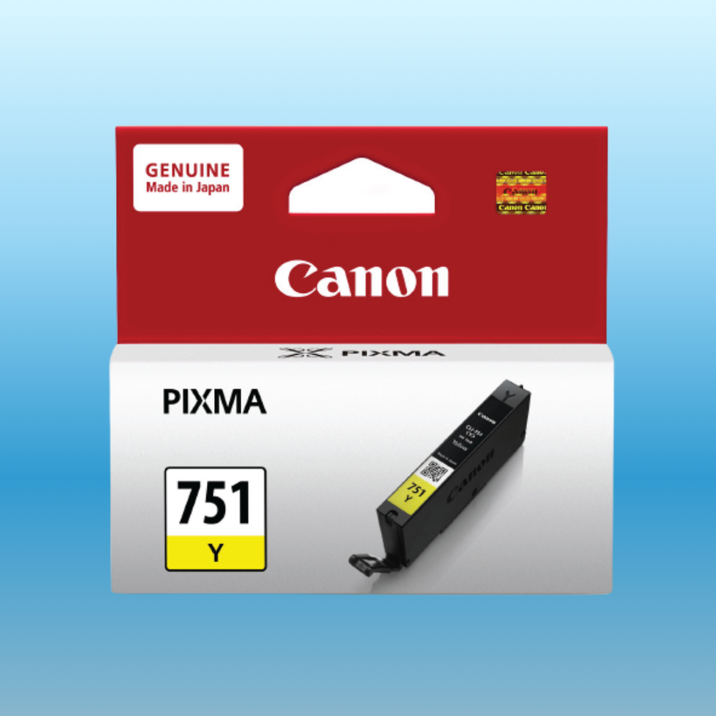Bộ Mực Màu Canon CLI-751 Chính Hãng – BK/C/M/Y (Tùy Chọn Gray) Dùng Cho PIXMA iP7270, iX6870, MX927