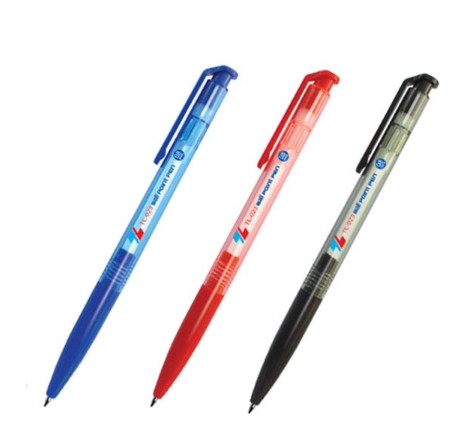 1 Hộp Bút bi TL-023 xanh số lượng 20 chiếc chính hãng Thiên Long tại Vanphongstar. Đầu bút 0.8mm viết được 1.200-1.500m