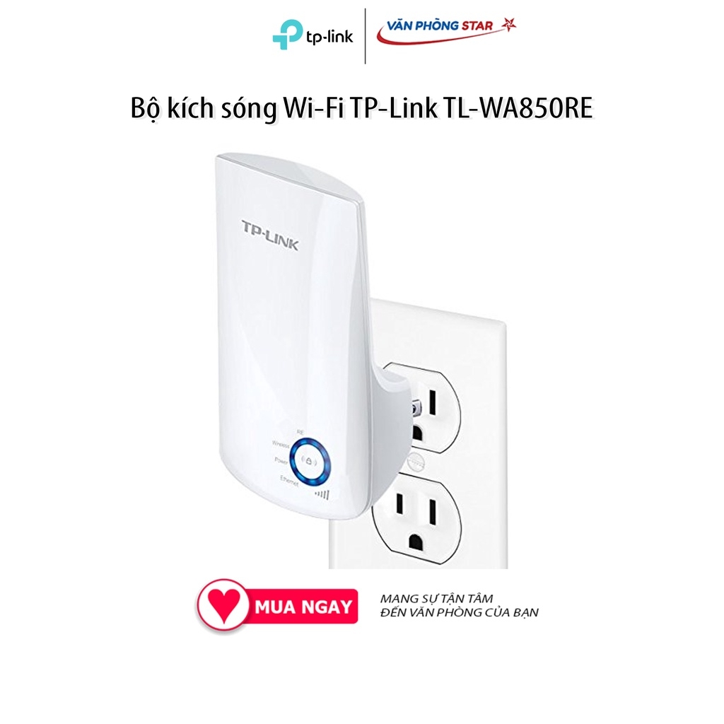 Thiết bị mở rộng sóng Wifi TP-Link TL-WA850RE