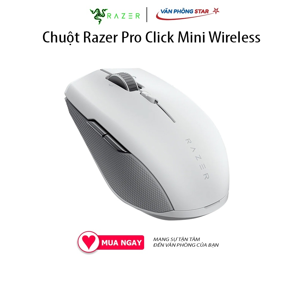 Chuột Gaming không dây Razer Pro Click Mini DPI 12000 DPI cảm biến quang học độ bền Switch chuột: 15 triệu lượt nhấn