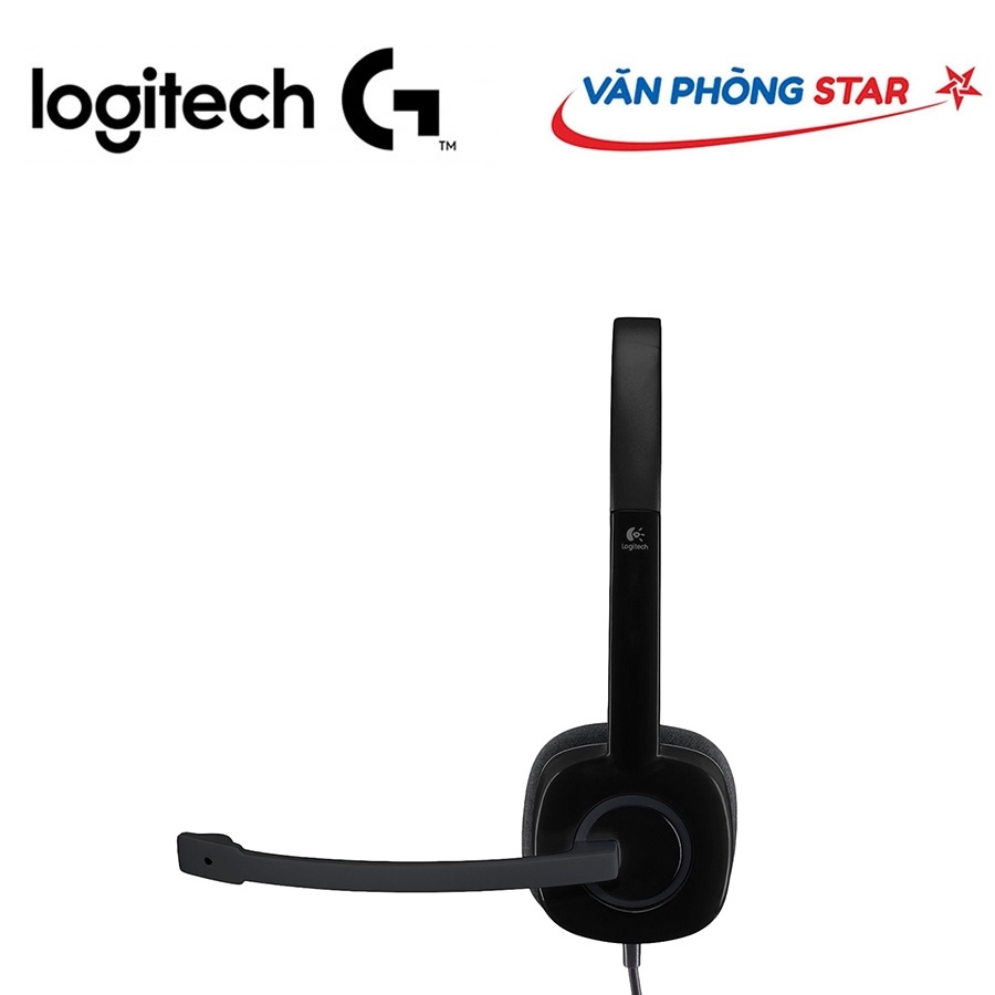 [FREESHIP] Tai nghe Logitech H151 tại Vanphongstar Chất Lượng Cao Với Mic Khử Tiếng Ồn Chính hãng bảo hành 12 tháng