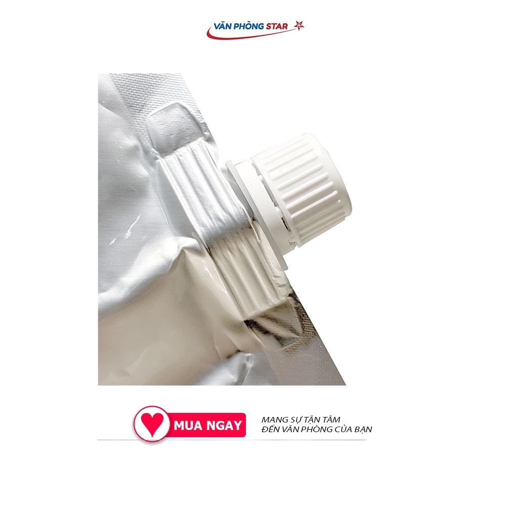 Túi mực đổ 1kg đa năng dùng cho dòng máy photocopy Ricoh Toshiba dung lượng 25.000 - 30.000 bản in A4