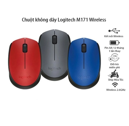 Chuột không dây Logitech wireless M171