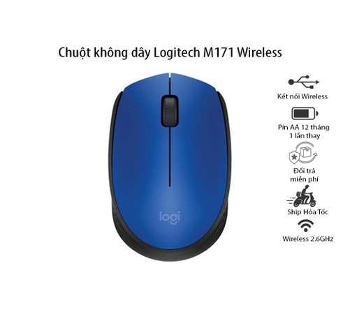 Chuột không dây Logitech wireless M171