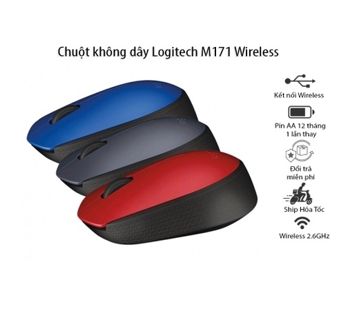 Chuột không dây Logitech wireless M171