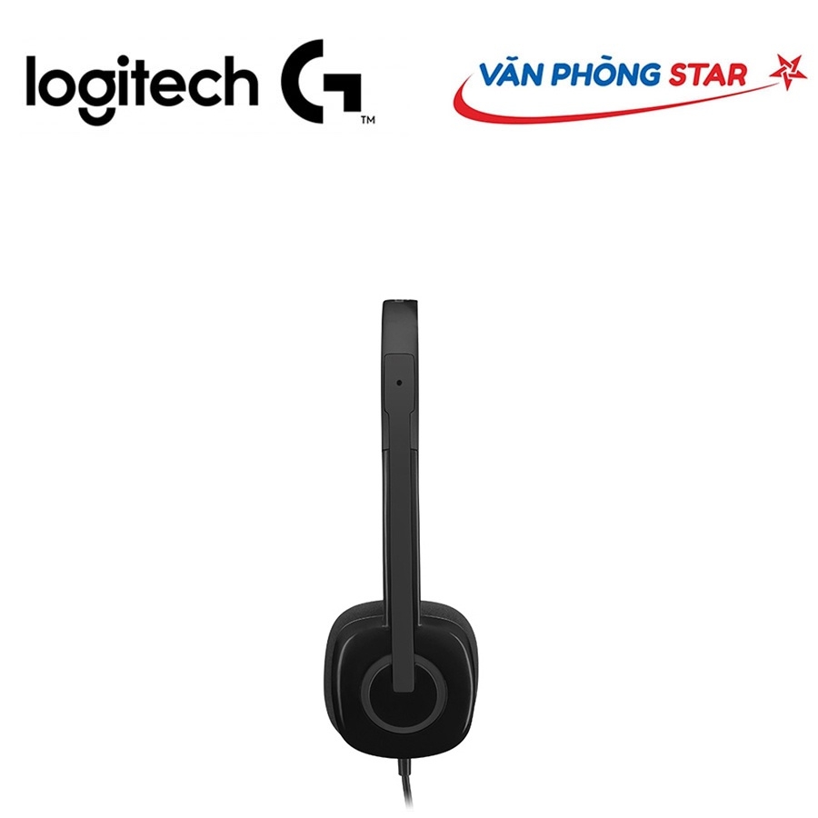 [FREESHIP] Tai nghe Logitech H151 tại Vanphongstar Chất Lượng Cao Với Mic Khử Tiếng Ồn Chính hãng bảo hành 12 tháng