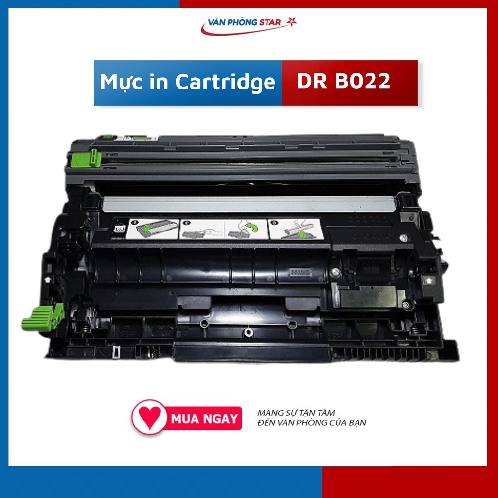 Cụm trống Brother DRB022/ DRB027 dùng cho Brother B2000D, B2080DW, B2100D, B2180DW, B7715DW, B7535DW, B7620DW, B7640DW