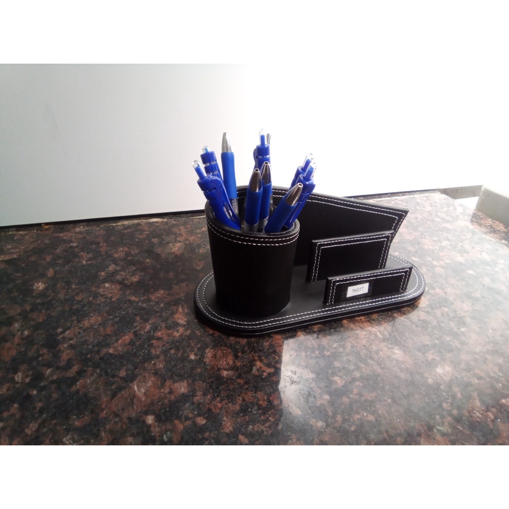 Khay cắm bút giả vải bò thiết kế độc đáo